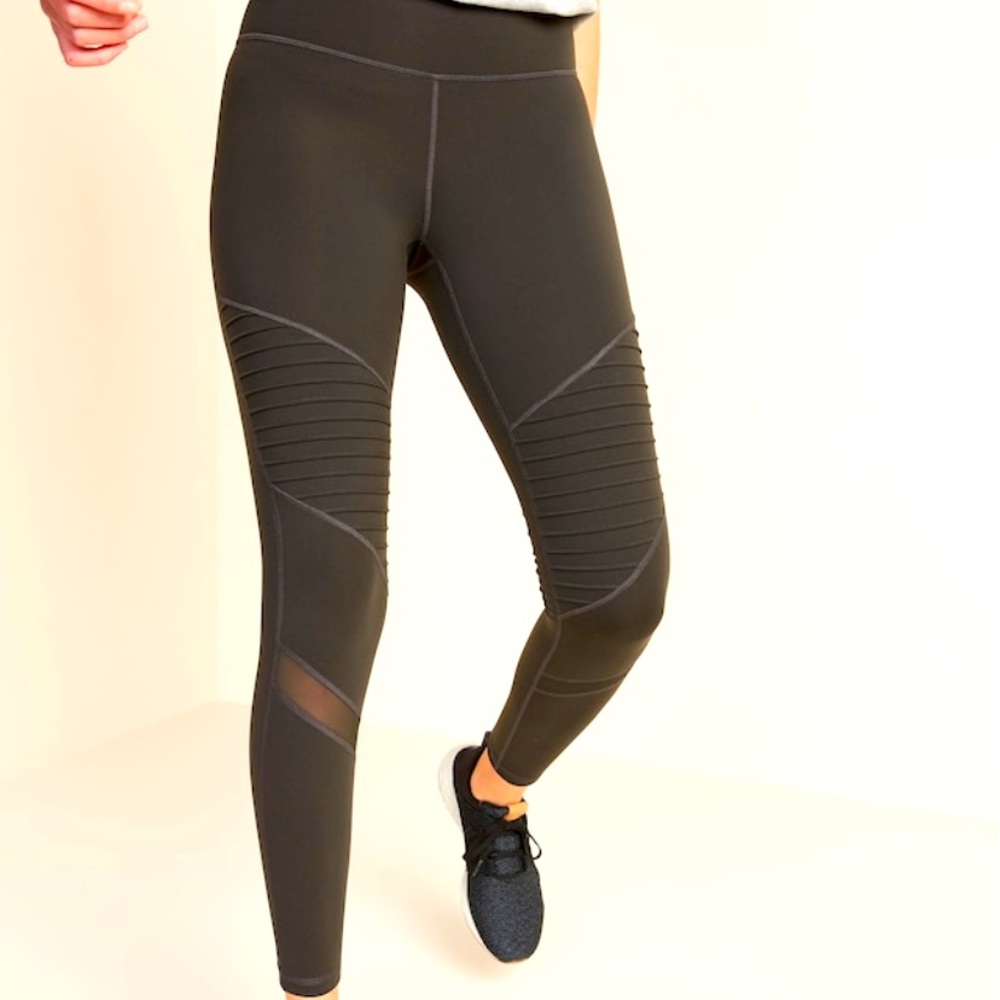 High-Waisted Elevate Moto 7/8-Length Leggings